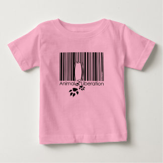 T-shirt Pour Bébé Bébés de libération animale
