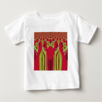 Belle Belle Art Tribal Africain Rouge et Jaune