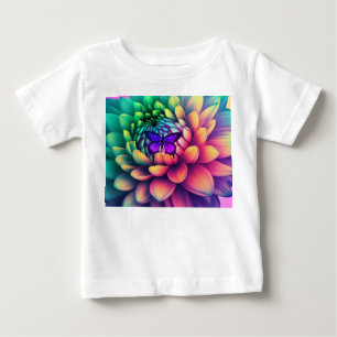 T-shirt Pour Bébé Belle fleur