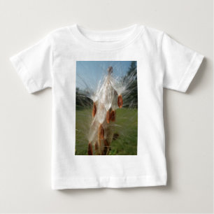 T-shirt Pour Bébé Belle Magie Milkweed : Une conception de vol Skywa