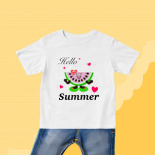 T-shirt Pour Bébé Belle pastèque