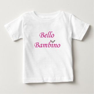 T-shirt Pour Bébé Bello Bambino rose Mooja