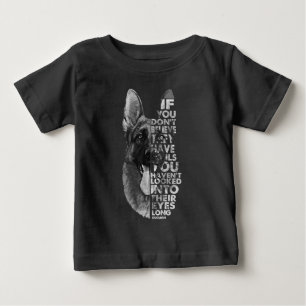 T-shirt Pour Bébé Berger allemand Vous ne croyez pas qu'ils ont des 