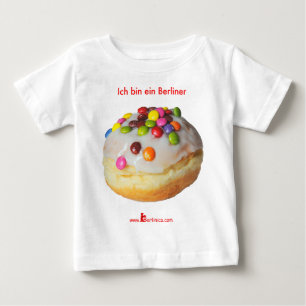 T-shirt Pour Bébé Berlinois d'ein de poubelle d'Ich