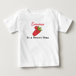 T-shirt Pour Bébé Berry Premier Anniversaire Sweet one