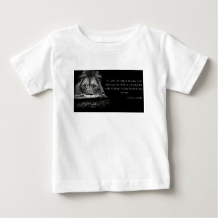 T-shirt Pour Bébé Bible Verset Écriture 1 Pierre 5:8 KJV