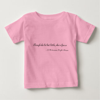 T-shirt Pour Bébé Bien qu'elle soit petite, elle est féroce