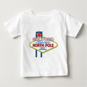 T-shirt Pour Bébé Bienvenue au pôle Nord fabuleux