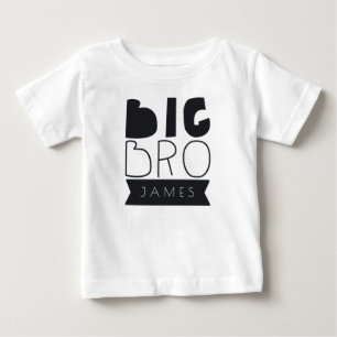 T-shirt Pour Bébé Big Bro & Lil Bro set