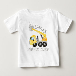 T-shirt Pour Bébé Big Brother en construction, Brother Digger