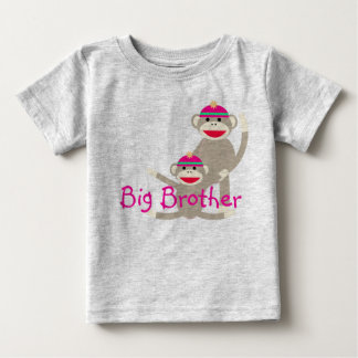T-Shirt pour bébé Big Brother, singe-choc - AMZ