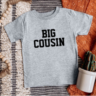 T-shirt Pour Bébé Big Cousin Famille correspondante