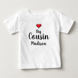 T-shirt Pour Bébé Big Cousin personnalisé