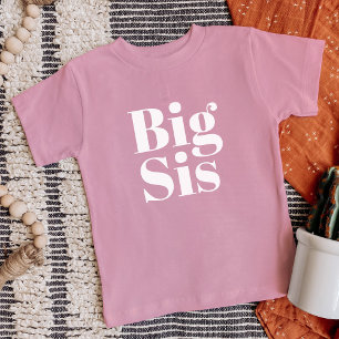 T-shirt Pour Bébé Big Sis Famille de frères