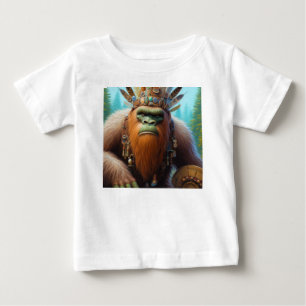 T-shirt Pour Bébé Bigfoot Eco Warrior