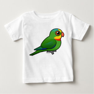 T-shirt Pour Bébé Birdorable Superb Parrot