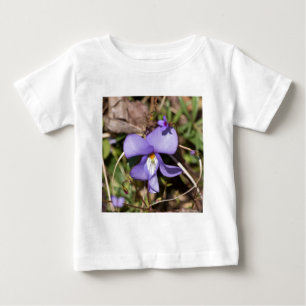 T-shirt Pour Bébé Birds-Foot Violet w/ Bluets