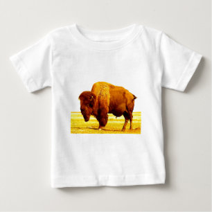 T-shirt Pour Bébé Bison / Buffle