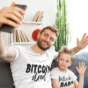 T-shirt Pour Bébé bitcoin BABY crypto style de rue moderne