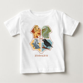 T-shirt Pour Bébé Blason de Poudlard en dessin animé