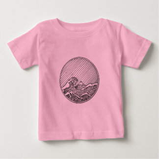 T-shirt Pour Bébé Bleu
