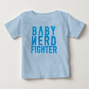 T-shirt Pour Bébé Bleu de Nerdfighter de bébé