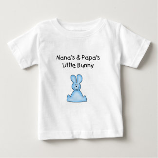 T-shirt Pour Bébé Blue Nana's et Papa's Little Bunny