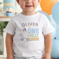 Blue One Silly Goose - Premier Anniversaire Garçon