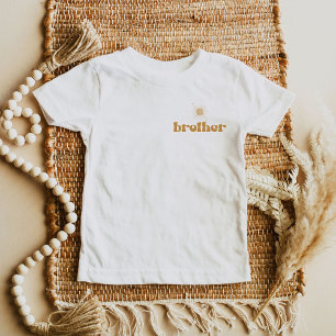 T-shirt Pour Bébé BODHI Boho Soleil Frère de Un Gars Heureux