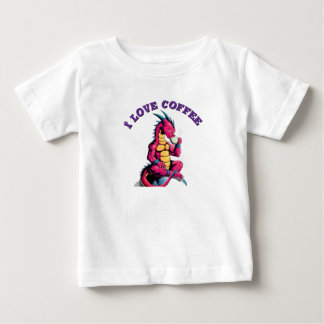 T-shirt Pour Bébé Body bébé pour amoureux de café