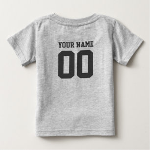 T-shirt Pour Bébé Body personnalisé avec numéro pour bébé, maillot d