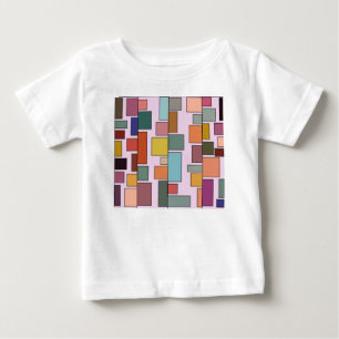 T-shirt Pour Bébé Boho Rectangles
