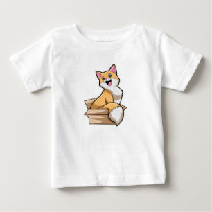 T-shirt Pour Bébé Boîte à chat