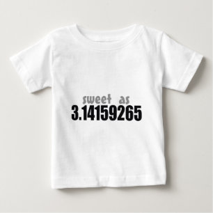 T-shirt Pour Bébé Bonbon comme pi