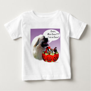 T-shirt Pour Bébé Bonbons d'Halloween en espagnol tibétain