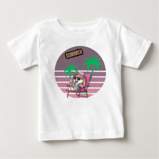T-shirt Pour Bébé Bonjour été