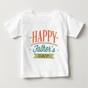 T-shirt Pour Bébé Bonne fête des pères