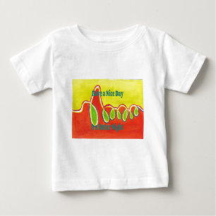 T-shirt Pour Bébé Bonne journée et meilleure nuit avec gratitude