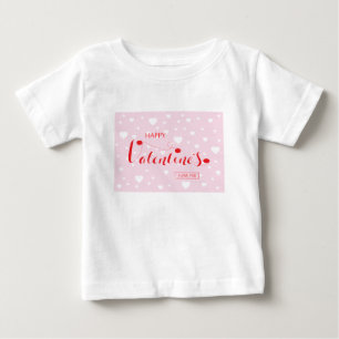 T-shirt Pour Bébé Bonne Saint Valentin - AMOUR - COEUR
