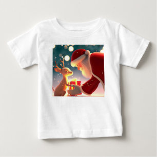 T-shirt Pour Bébé Bonté de Noël 1