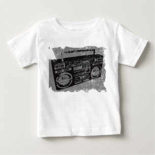 T-SHIRT POUR BÉBÉ BOOM BOX RÉTRO COOL 80'S 90'S