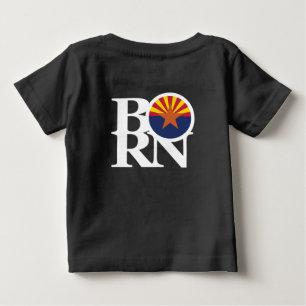 T-shirt Pour Bébé BORN Arizona (retour)
