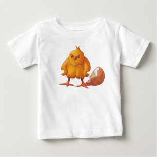 T-shirt Pour Bébé Born to fight