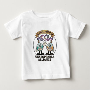T-shirt Pour Bébé Botto Marque Alliance Rétro Magie Potio