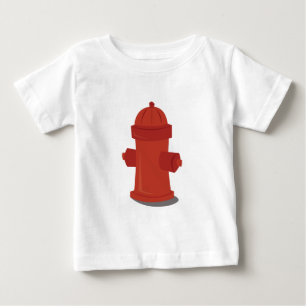 T-shirt Pour Bébé Bouche d'incendie