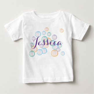 T-shirt Pour Bébé Bouillonne la chemise, personnalise avec votre nom