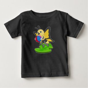 T-shirt Pour Bébé Boule papillon