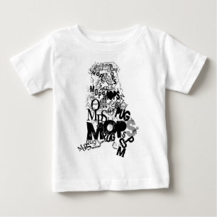 T-shirt Pour Bébé Bouledogue de types