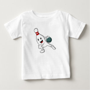 T-shirt Pour Bébé Bowling pin Bowling