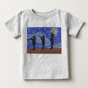 T-shirt Pour Bébé Brass Band sur Stormy Night